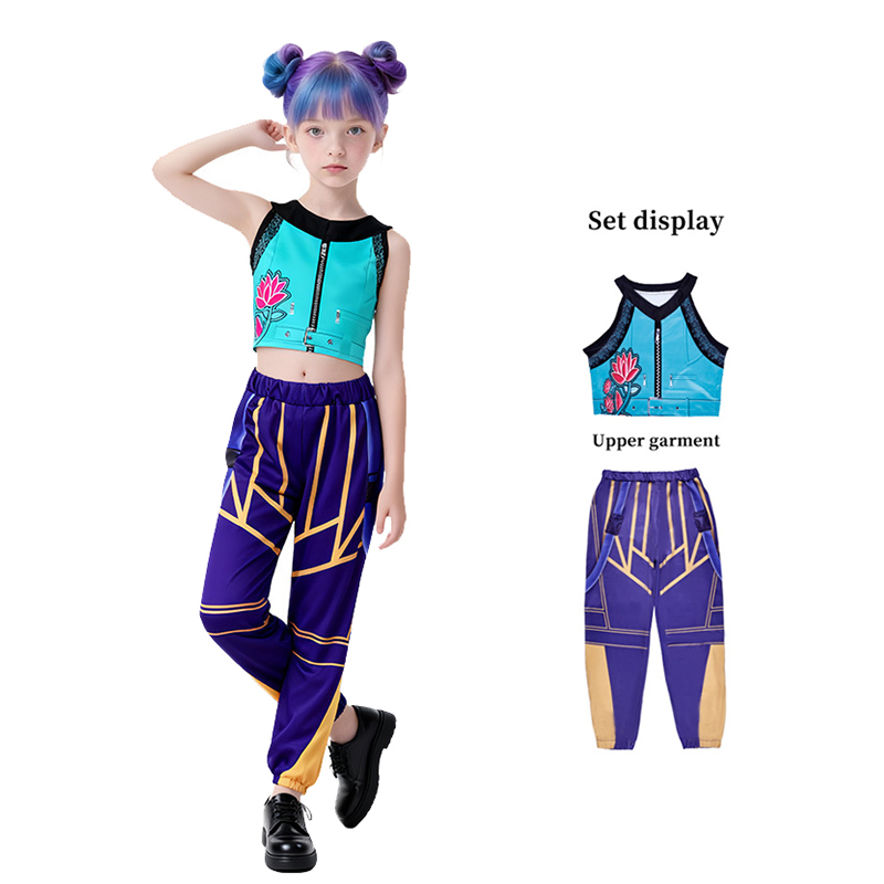 Embroidery Skirt - Costume di Halloween per ragazza, set