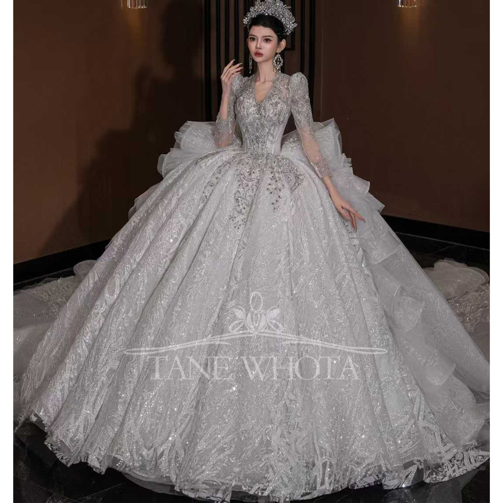 Embroidery Organza - Abito da Sposa di Lusso con
