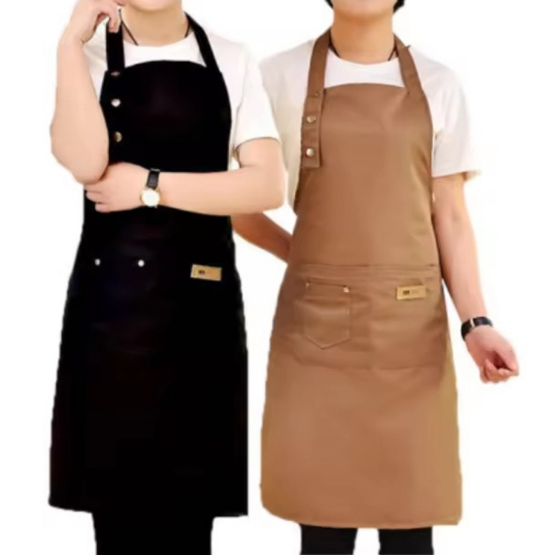 Embroidery Kitchen - Grembiule da Cucina Impermeabile Professionale per