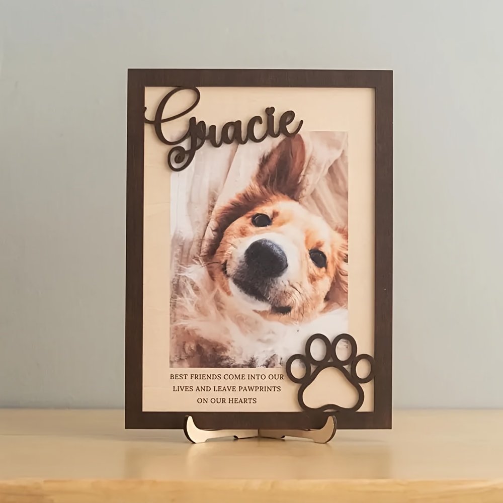 Frame Display Wood - Cornice Portafoto in Legno Personalizzabile per