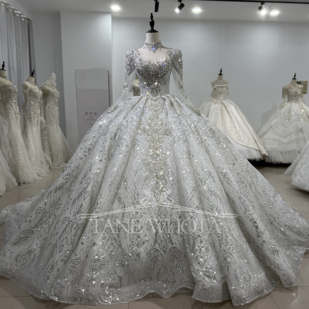 Embroidery Organza - Abiti da sposa eleganti Abito da