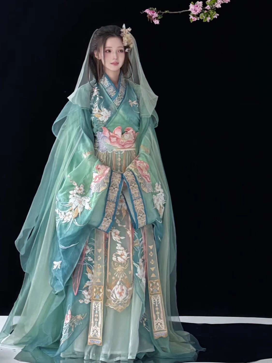 Embroidery Skirt - Nuova Fiesta Carnevale Halloween Cos Cosplay