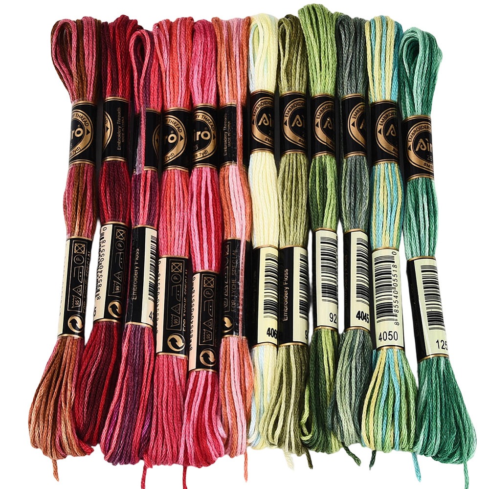 Embroidery Floss - 105 Iarde di Filo per Ricamo