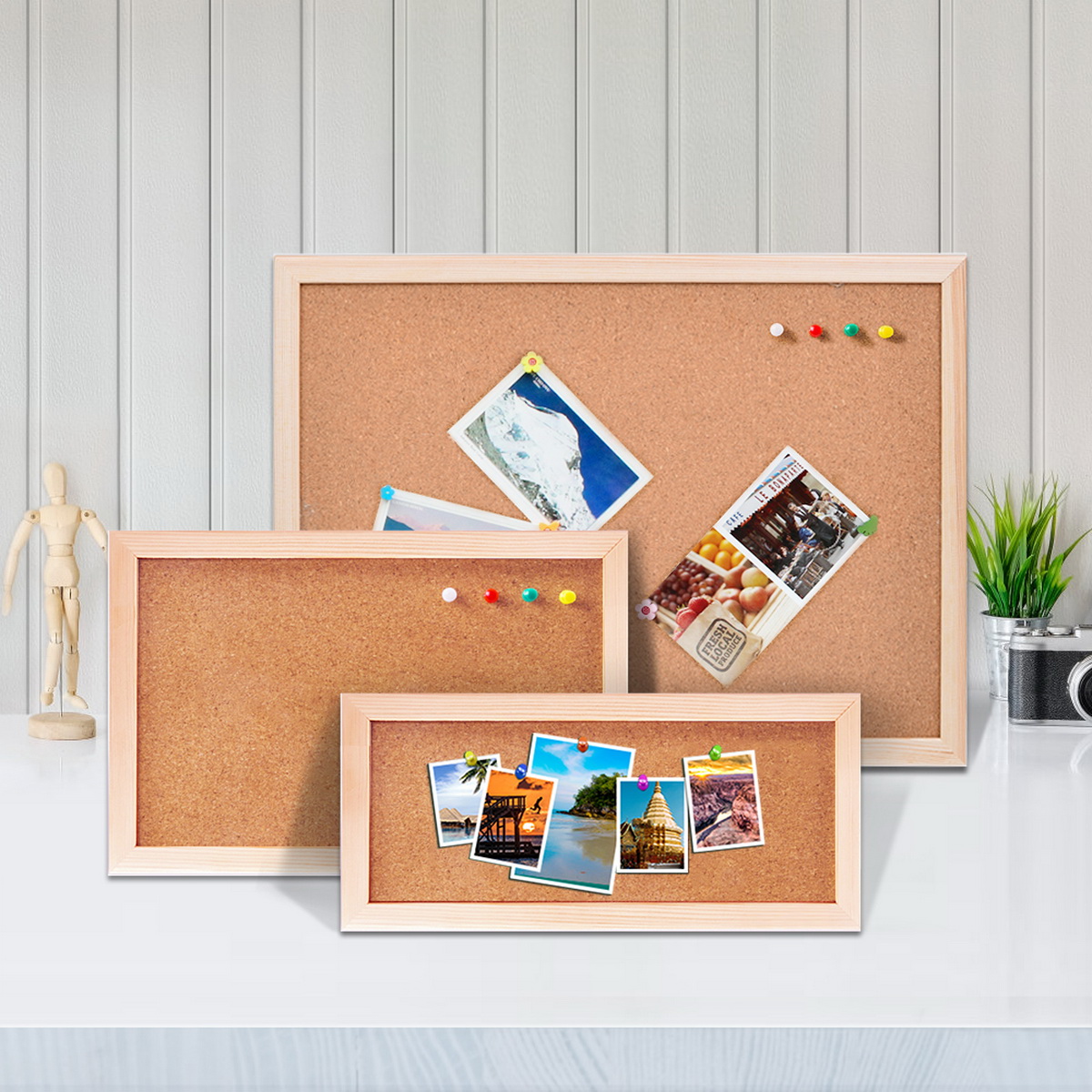 Bacheca in sughero con cornice - Frame Display Wood recensione e prezzo
