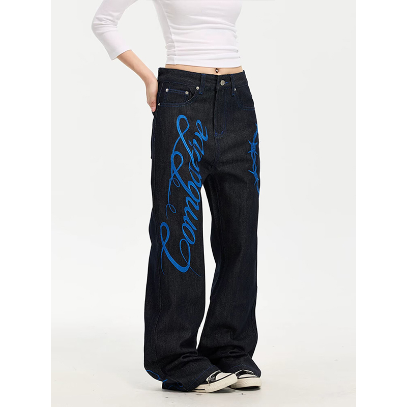 Jeans da donna con ricamo a fo - Embroidery Font Free recensione e prezzo