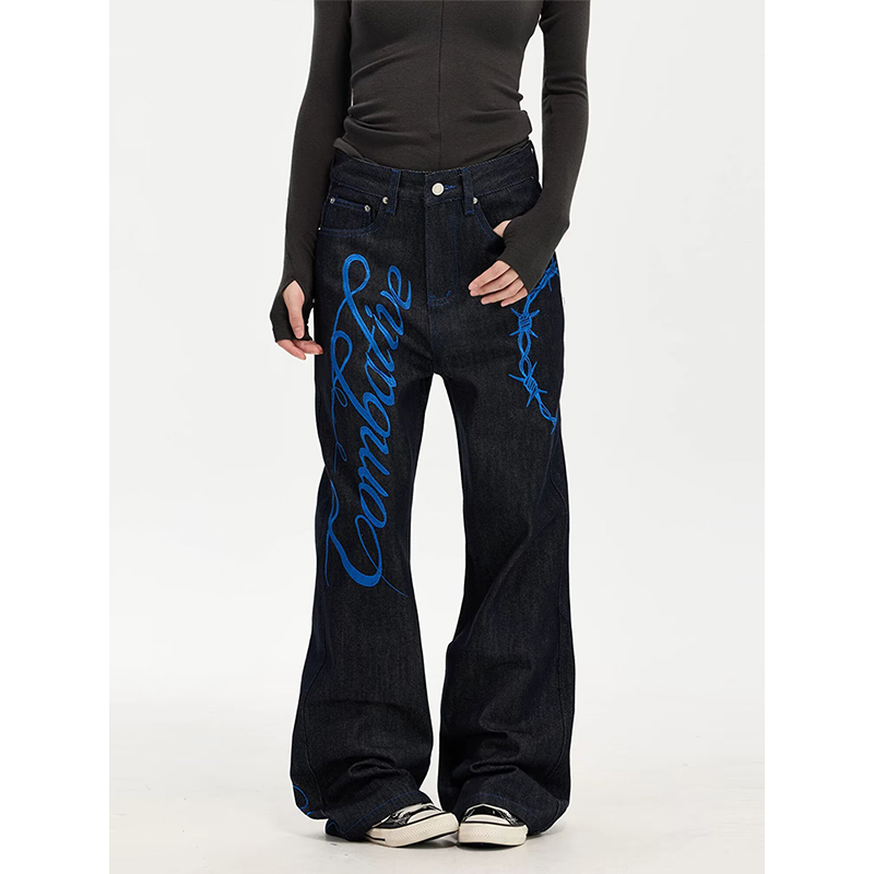 Jeans da donna con ricamo a fo - Embroidery Font Free recensione e prezzo