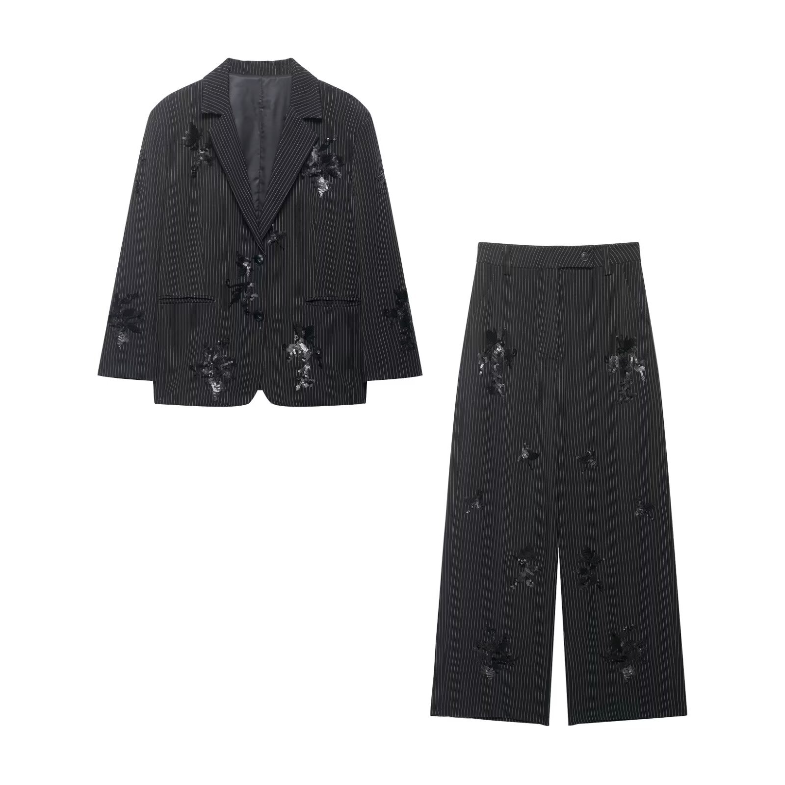 Pantaloni a vita alta da donna - Embroidery Jacket recensione e prezzo