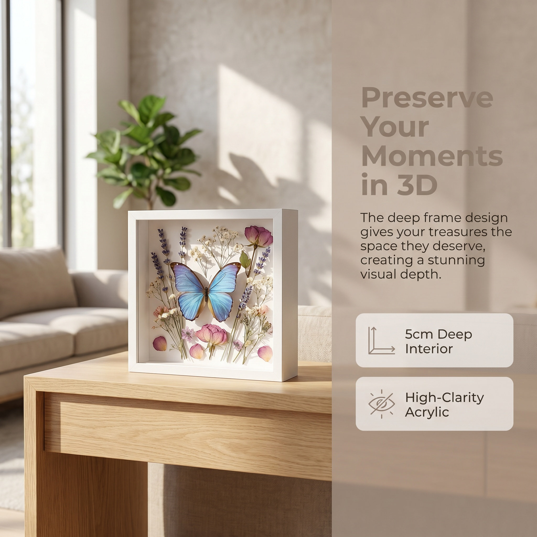 Cornice in legno con pannello  - Frame Display Wood recensione e prezzo
