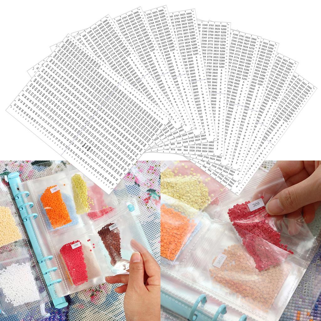 Adesivi numerati in carta, pic - Embroidery Floss recensione e prezzo