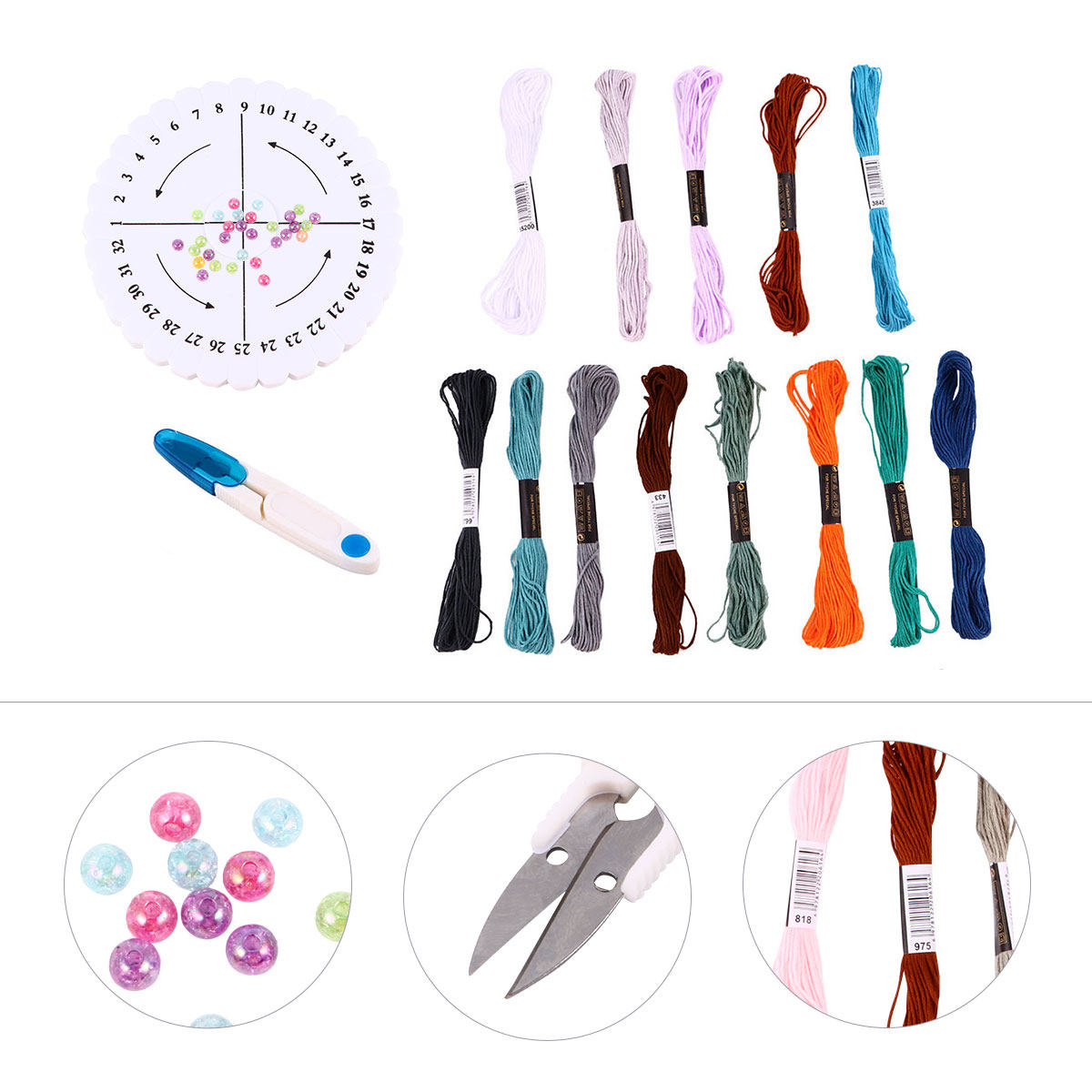 Kit per realizzare braccialett - Embroidery Threads recensione e prezzo