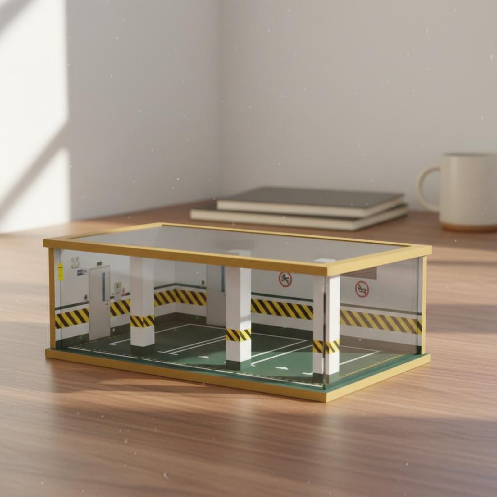 Garage in Miniatura in Scala 1 - Frame Display Wood recensione e prezzo