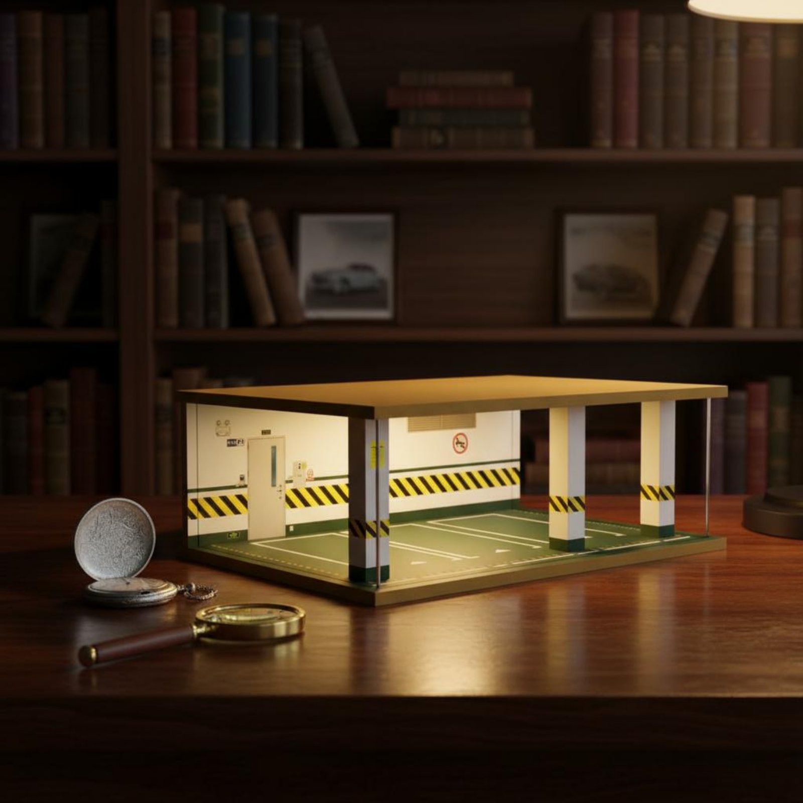 Garage in Miniatura in Scala 1 - Frame Display Wood recensione e prezzo