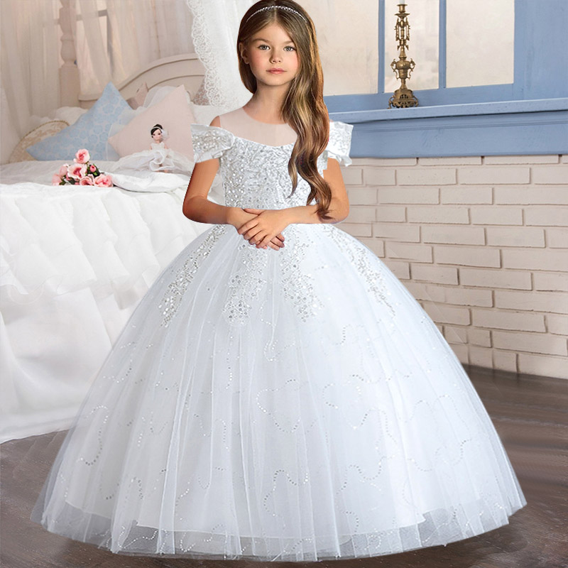 Abito da Damigella per Bambine - Embroidery Jersey recensione e prezzo