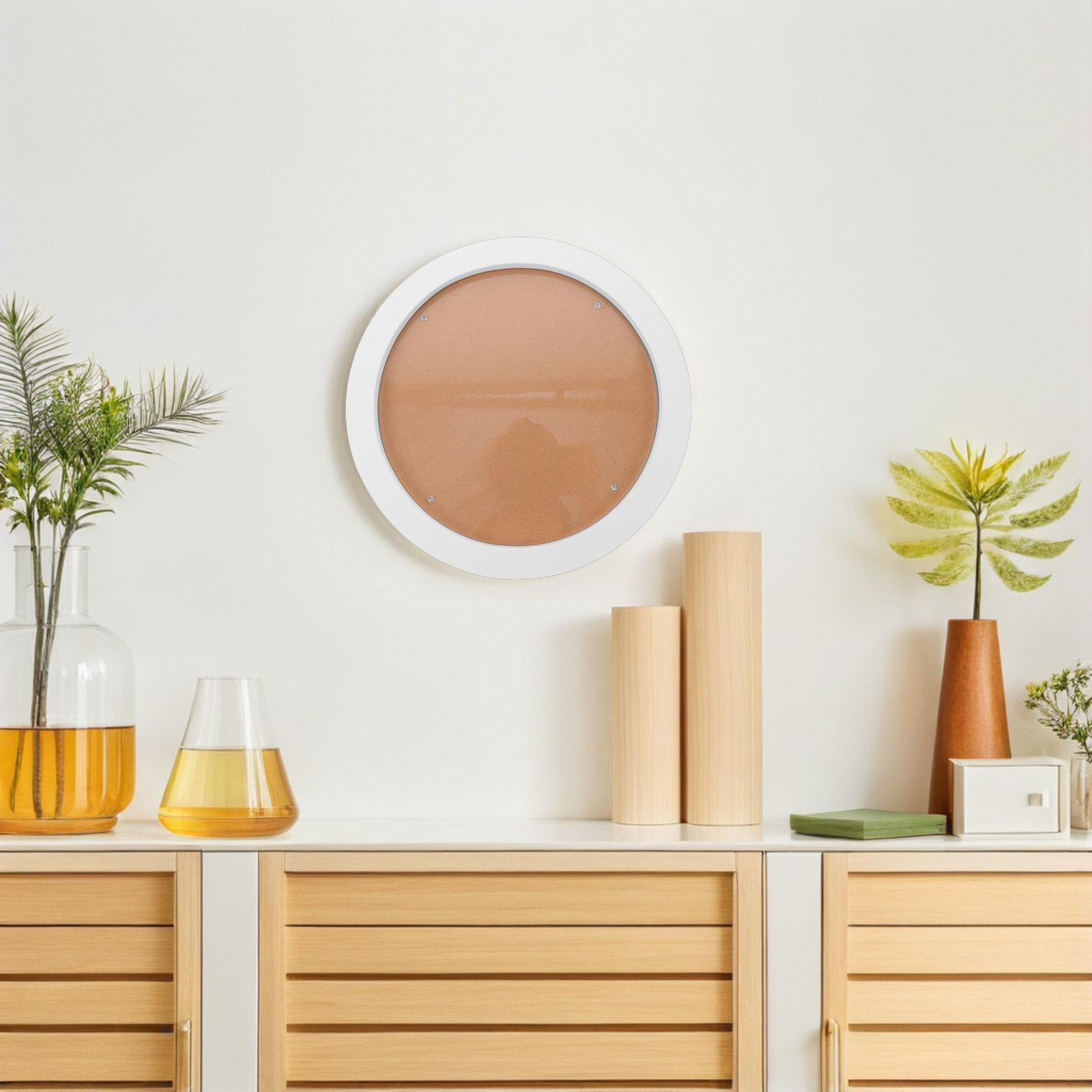 Cornice circolare da 14 pollic - Frame Display Wood recensione e prezzo