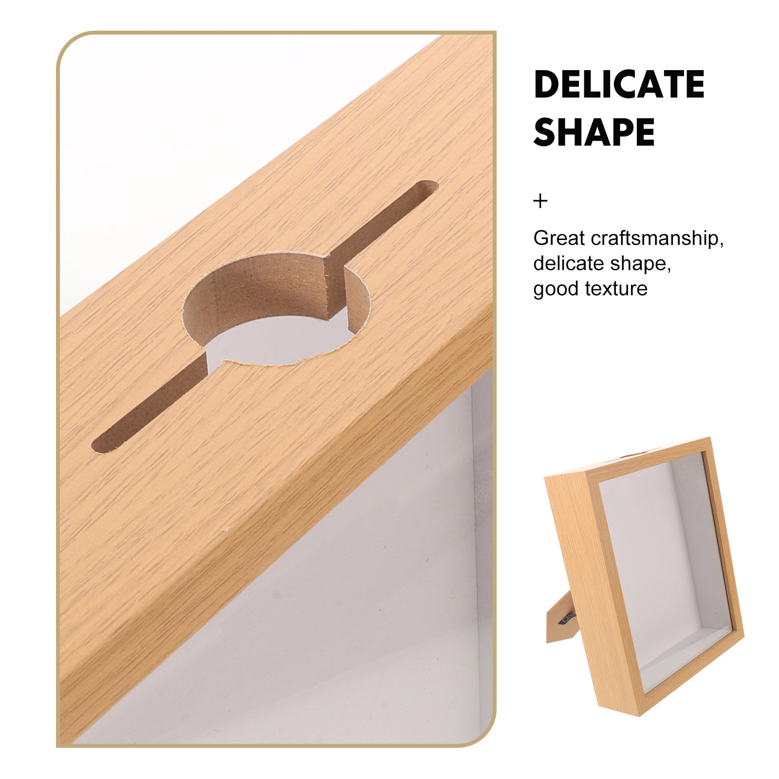 Cornice Shadow Box in Legno Ru - Frame Display Wood recensione e prezzo