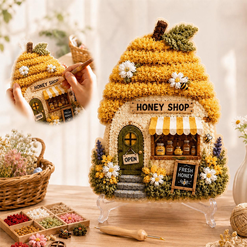 Kit Fai-da-Te Casa dei Funghi  - Embroidery Threads recensione e prezzo