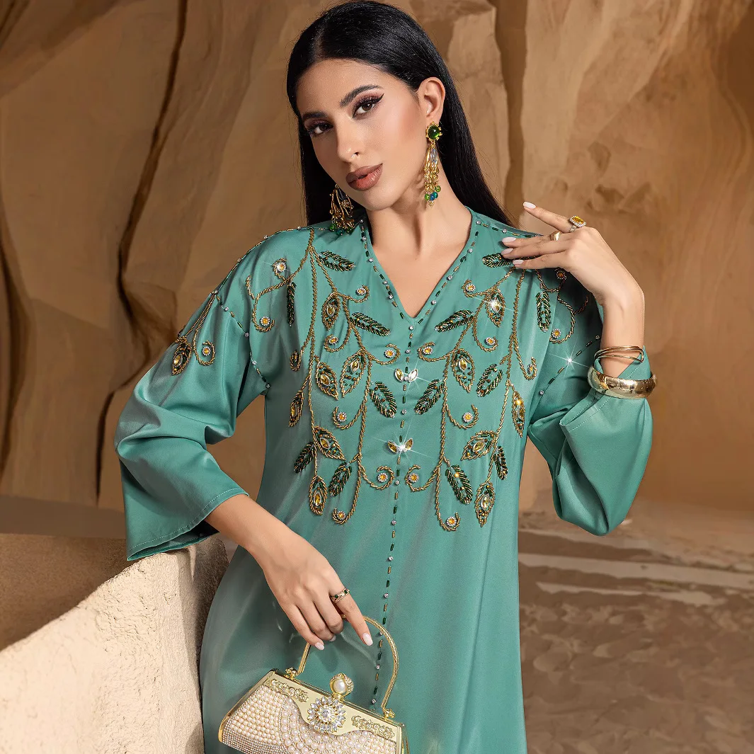 Abaya di Dubai per Donne, Abit - Embroidery Arabic recensione e prezzo