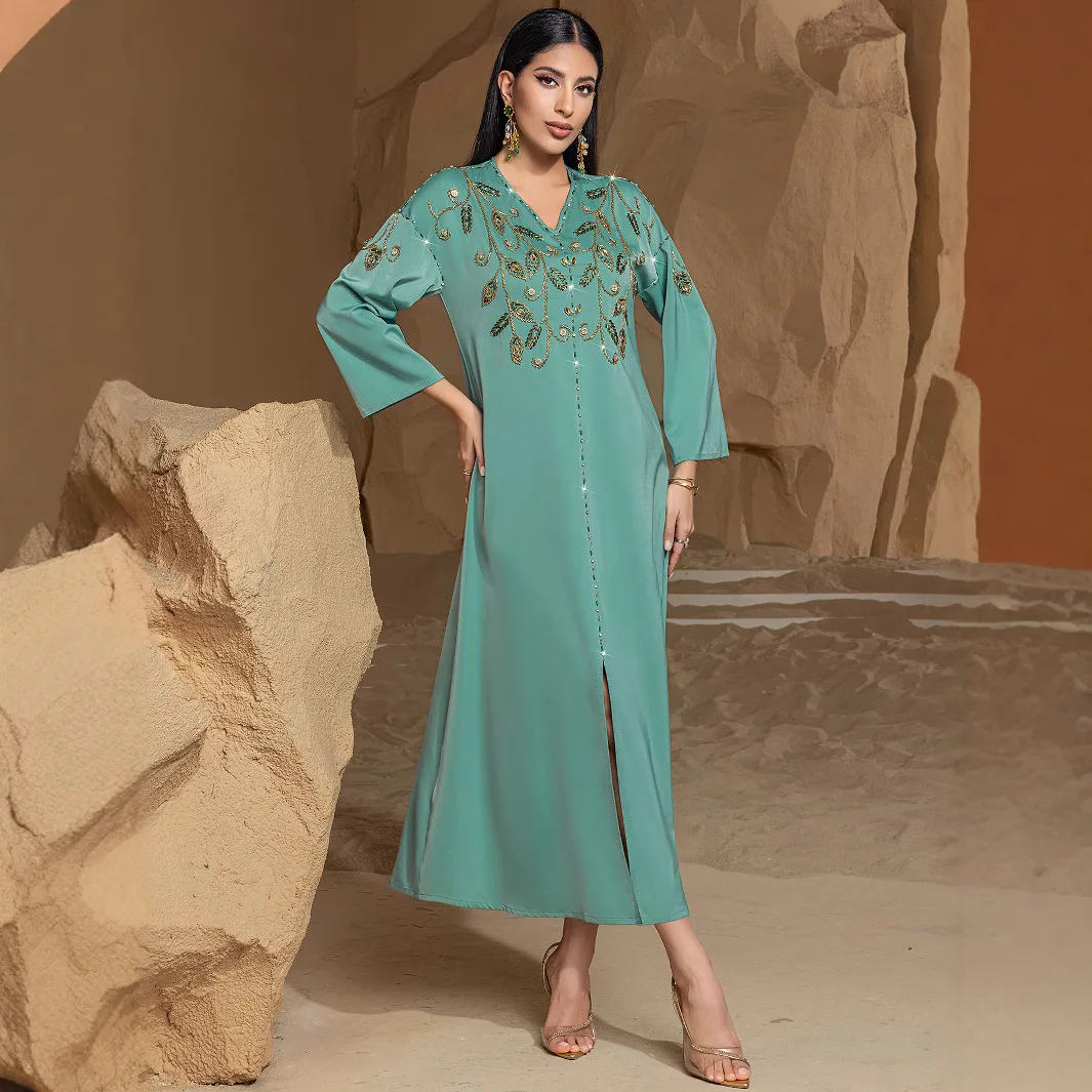 Abaya di Dubai per Donne, Abit - Embroidery Arabic recensione e prezzo