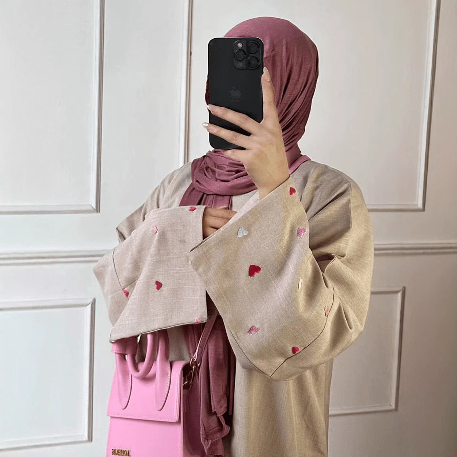 Donna Amore Cuore Ricamo Abaya - Embroidery Arabic recensione e prezzo