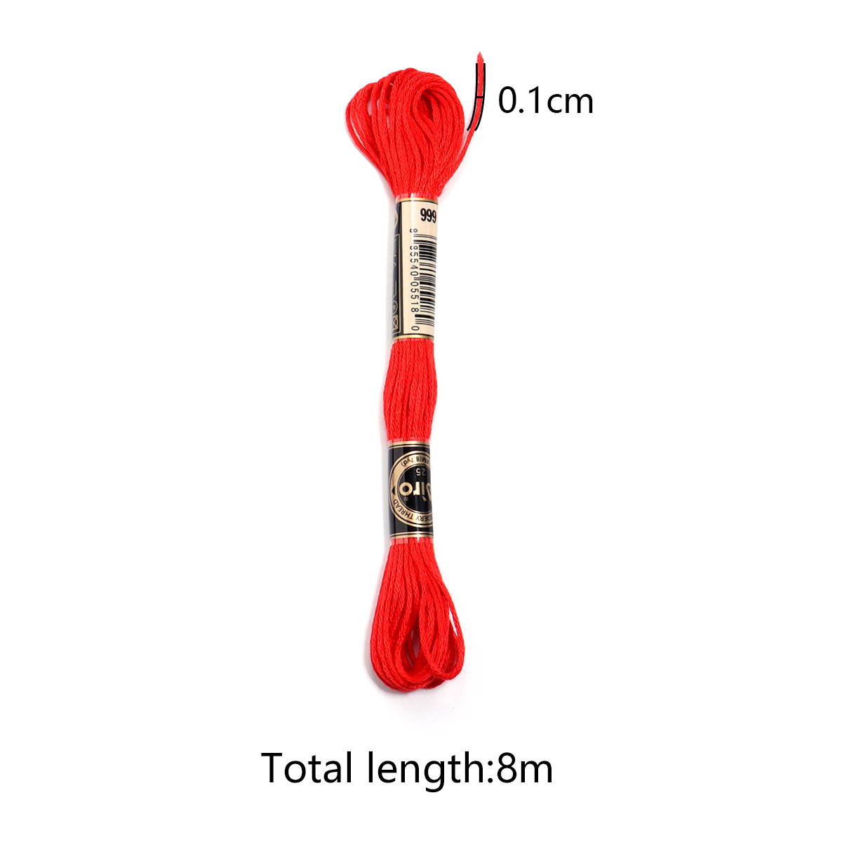 6 Pz/lotto Multicolor Polieste - Embroidery Yarn recensione e prezzo