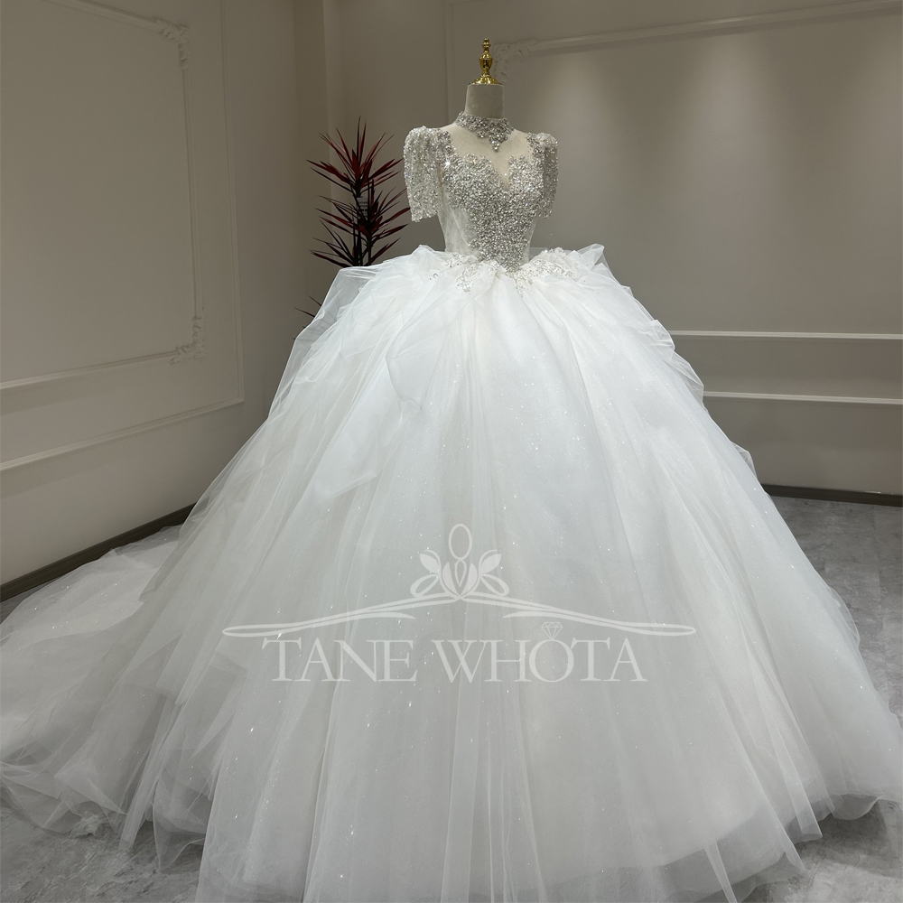 Abito da Sposa da Donna con Sc - Embroidery Organza recensione e prezzo