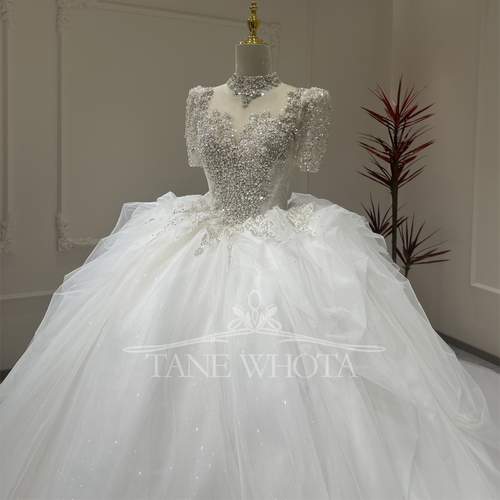 Abito da Sposa da Donna con Sc - Embroidery Organza recensione e prezzo