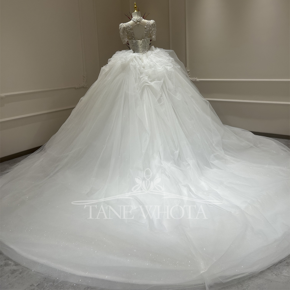 Abito da Sposa da Donna con Sc - Embroidery Organza recensione e prezzo
