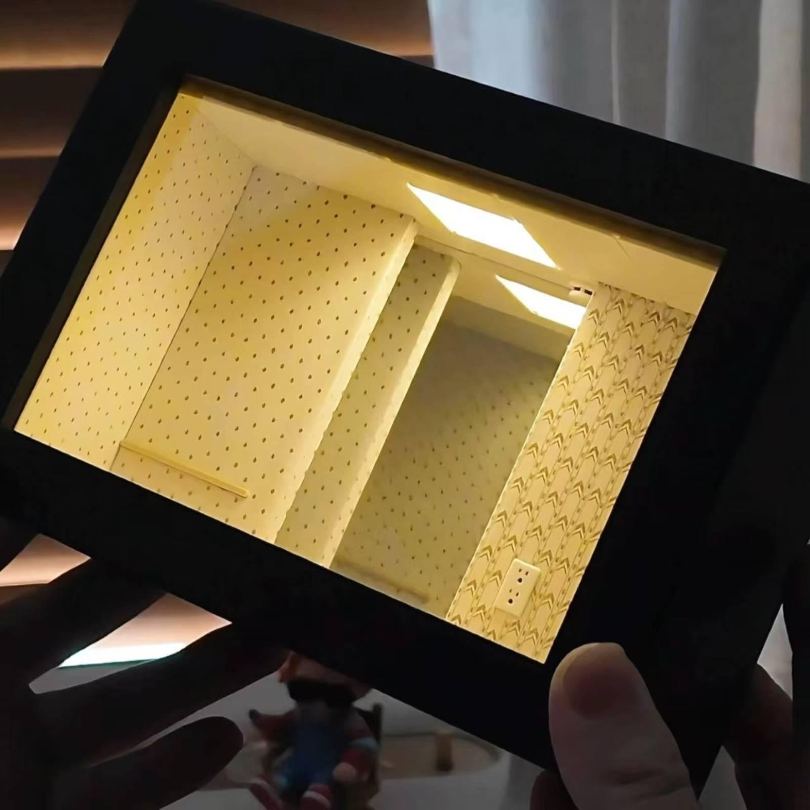 Cornice a Specchio Infinito in - Frame Display Wood recensione e prezzo