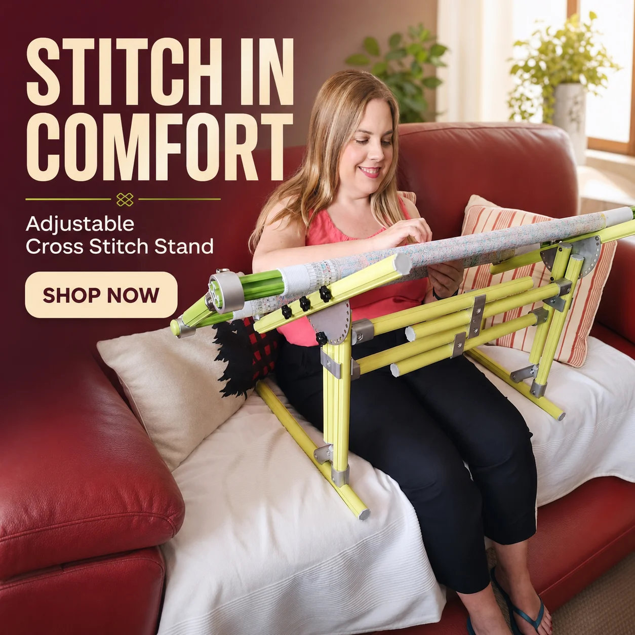 Supporto regolabile in allumin - Embroidery Frame recensione e prezzo