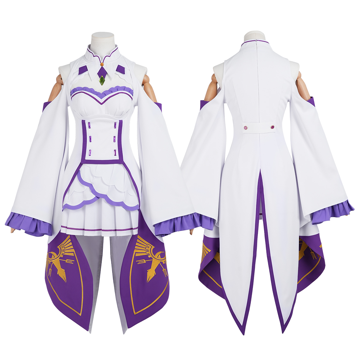 Costume Cosplay Anime Emilia d - Embroidery Skirt recensione e prezzo