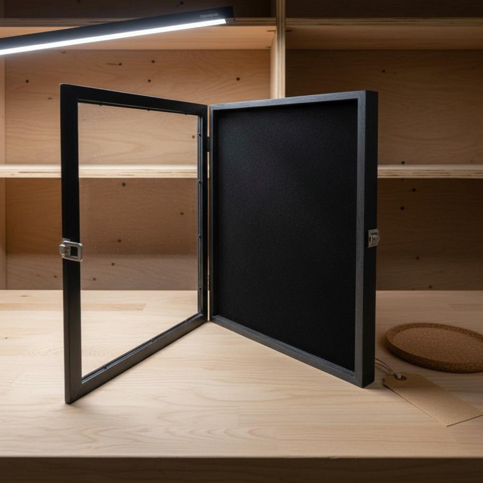 Cornice Espositiva per Badge c - Frame Display Wood recensione e prezzo